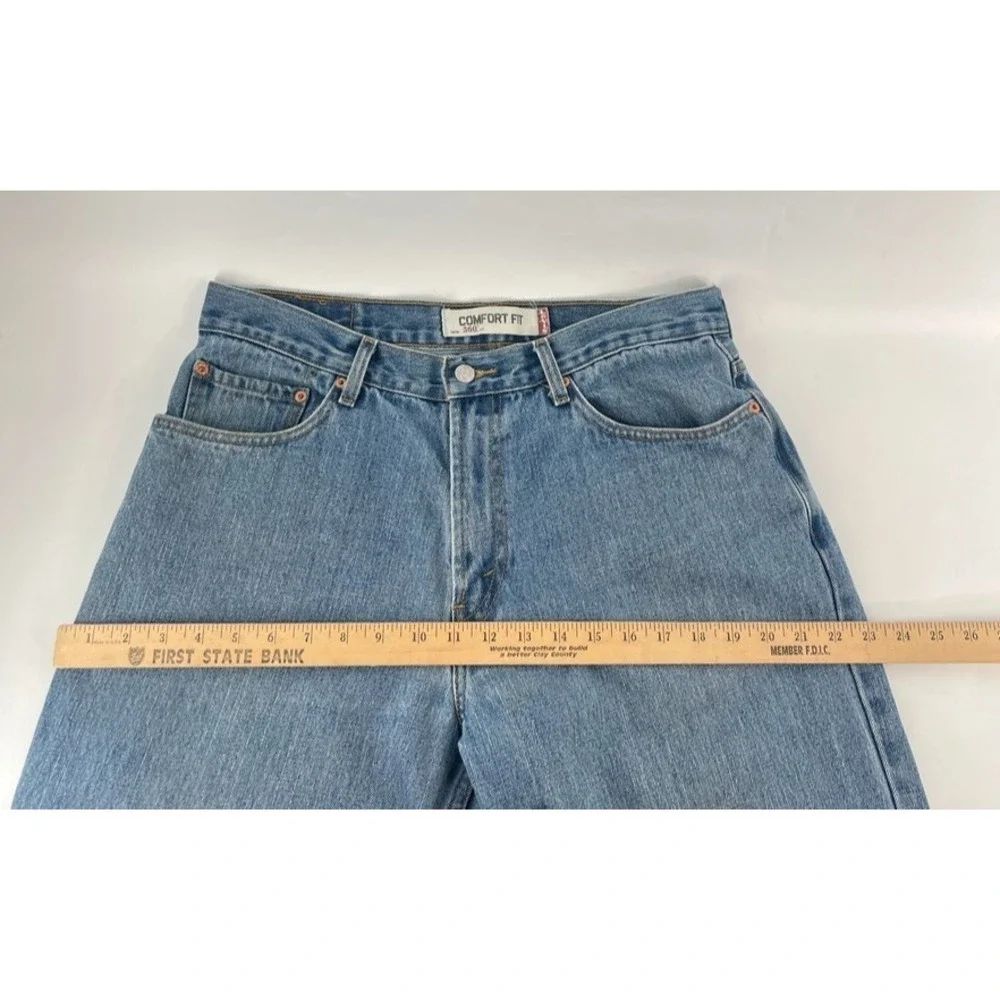 Vtg Levis 560 Comfort Fit Jeans *FITS 34x33 Blue Baggy Tapered Loose Y2K 2005